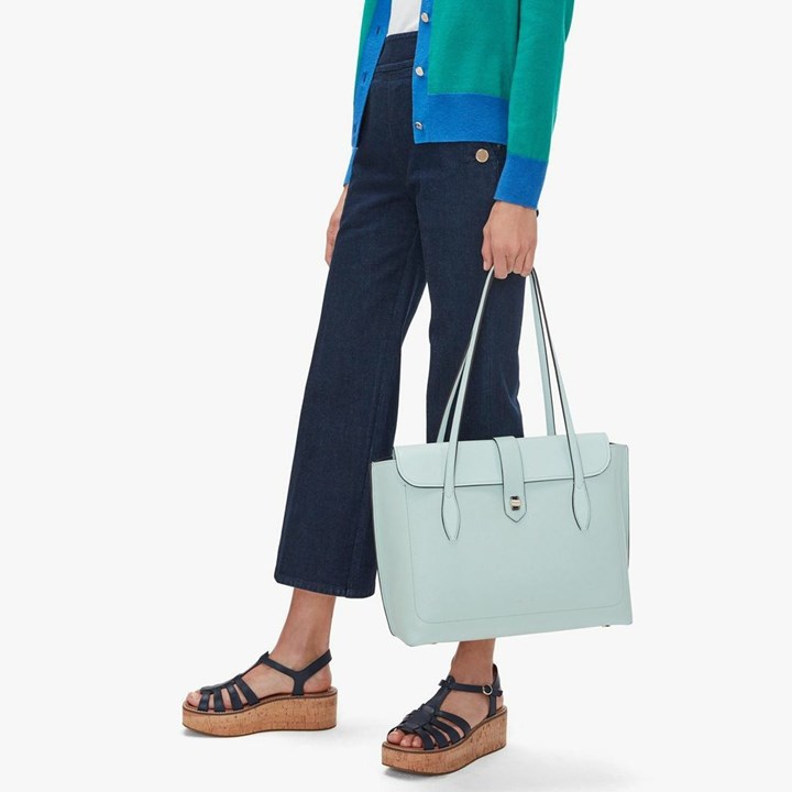 Bolso Tote Kate Spade Essential Large Mujer Azules | XVAZS1645