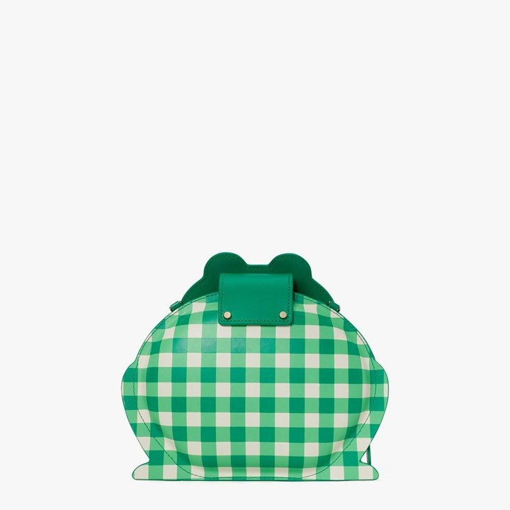 Bolsos Cruzados Kate Spade Hoppkins Frog Mujer Verde Multicolor | CMLNF9451