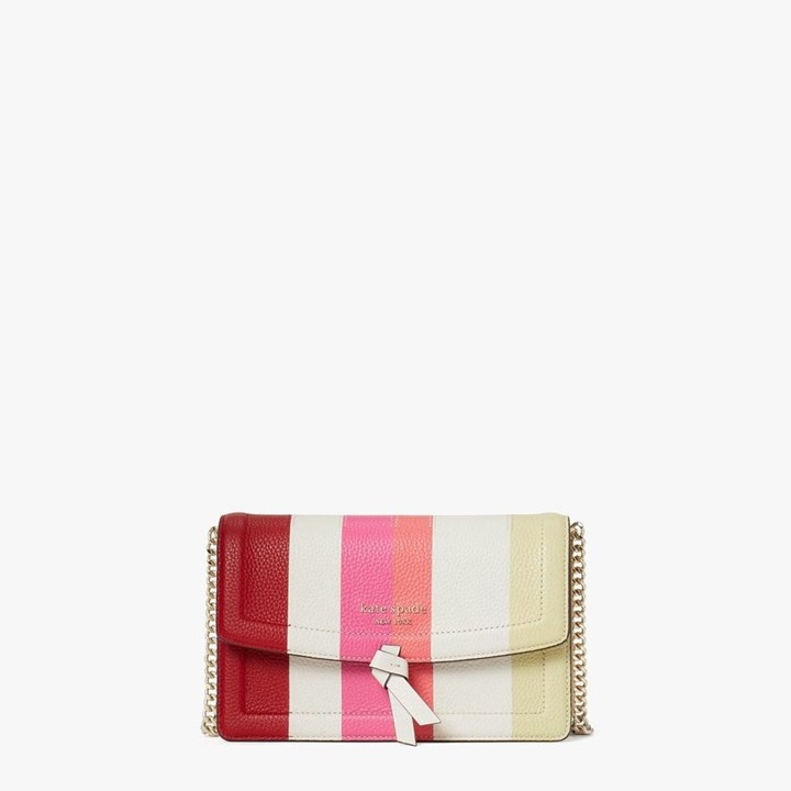Bolsos Cruzados Kate Spade Knott Stripe Mujer Multicolor | OYATS9176