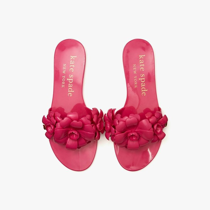 Sandalias de Diapositivas Kate Spade Jaylee Mujer Rosas | OCVQZ1647
