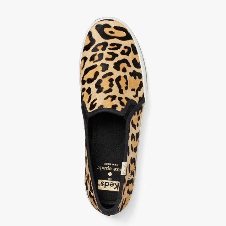 Zapatillas Kate Spade x Keds Double Decker Mujer Leopardo | ZPLRE4208