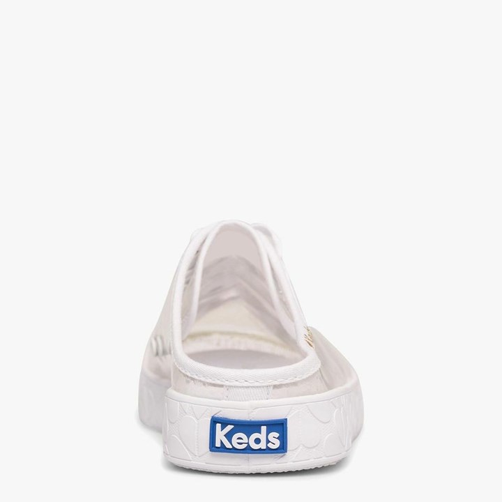 Zapatillas Kate Spade x Keds Kickstart Mule Mujer Blancas | BNCQJ3904